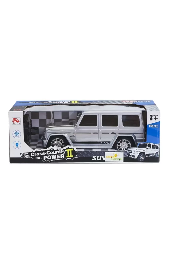 8578-2a Kumandalı Şarjlı Jeep Cross Country -limon Oyuncak