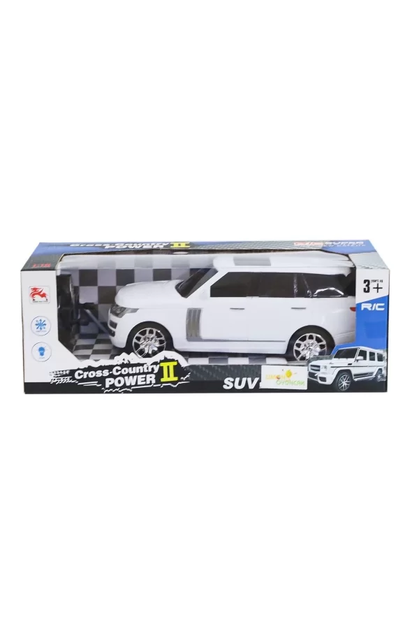 8578-2a Kumandalı Şarjlı Jeep Cross Country -limon Oyuncak