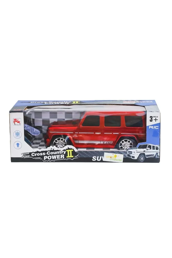 8578-2a Kumandalı Şarjlı Jeep Cross Country -limon Oyuncak