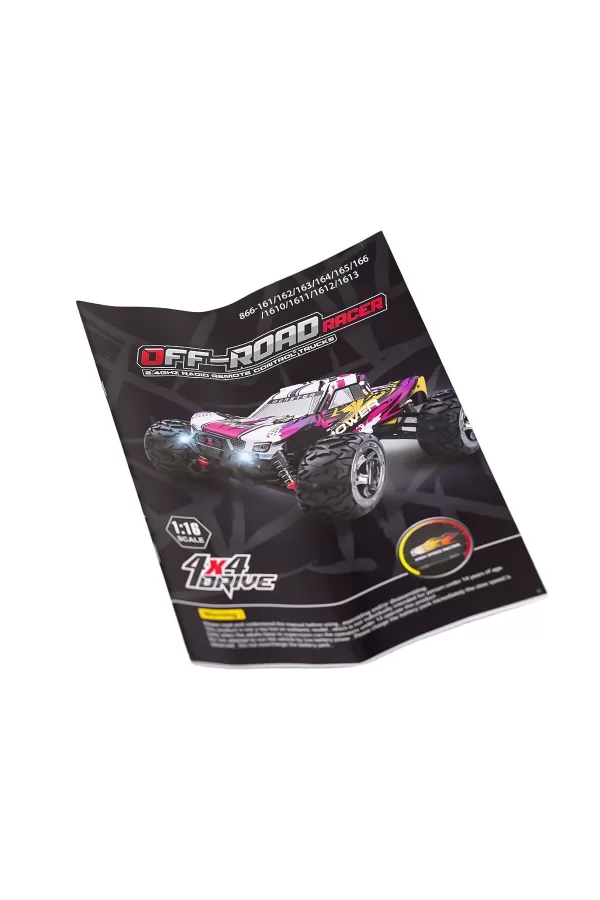 866-1612 1:16 Kumandalı 70 Km/h Monster Truck 4x4