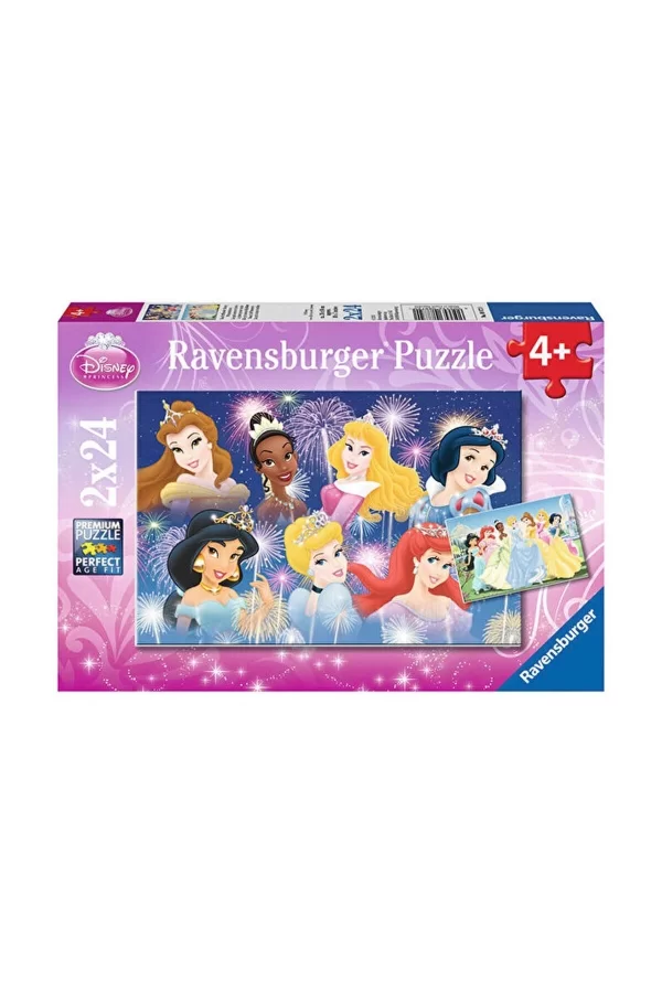 88720 Disney Prensesleri 2x24 Parça Ravensburger Puzzle