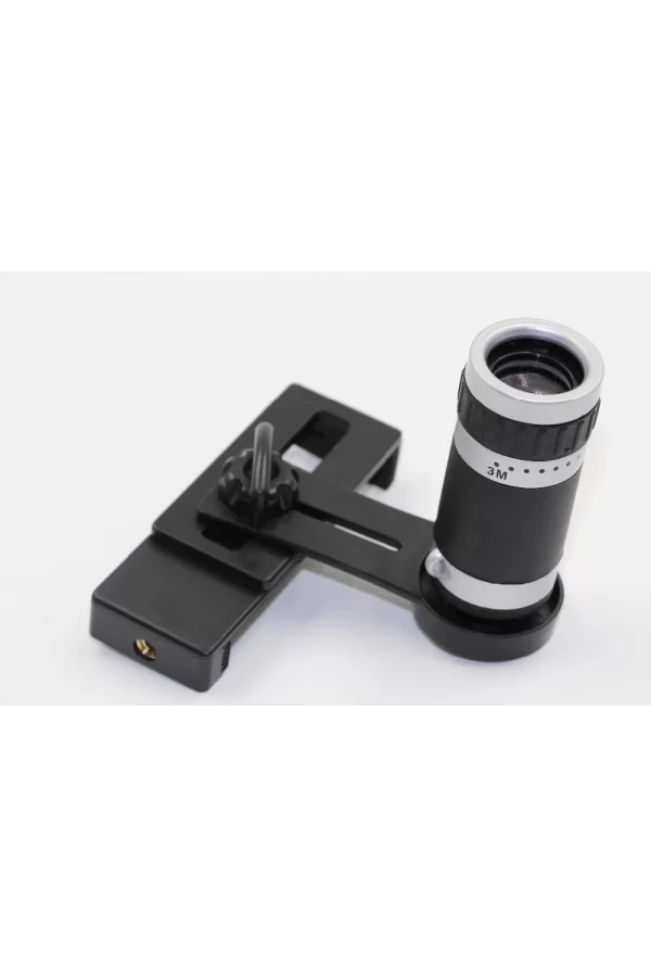 8x18 Zoom Teleskop Telefon Kamera Lensi Mini El Dürbünü