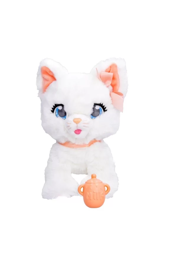 90773  Hareketli Ve Sesli Sevimli Peluş Kedicik Bella -sunman