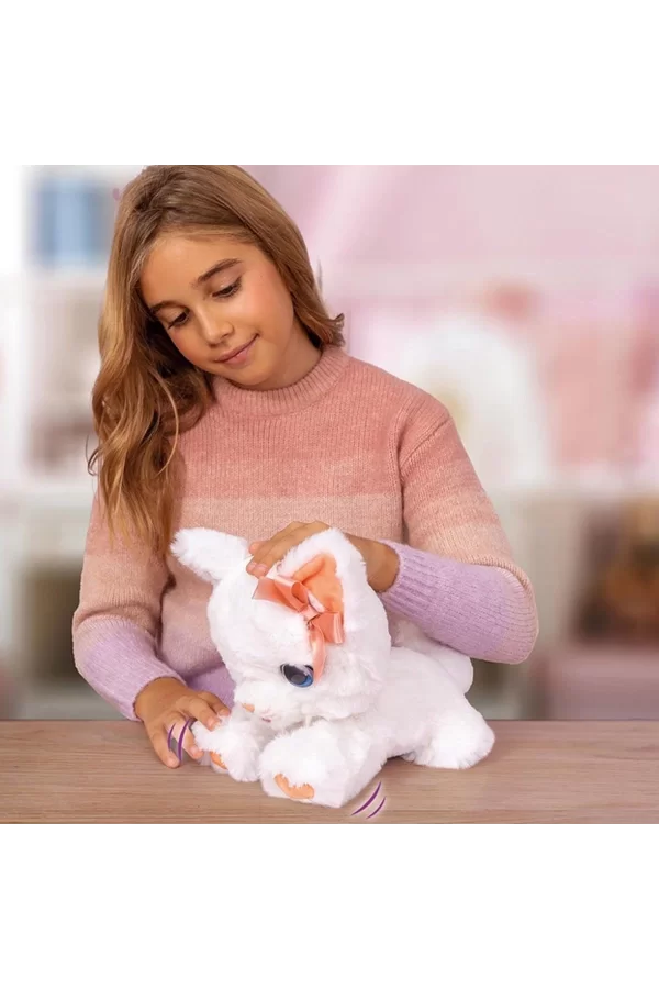 90773  Hareketli Ve Sesli Sevimli Peluş Kedicik Bella -sunman