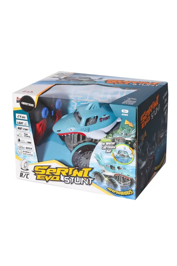 989-313 Kumandalı Suda Karada Giden Köpek Balığı -gepettoys