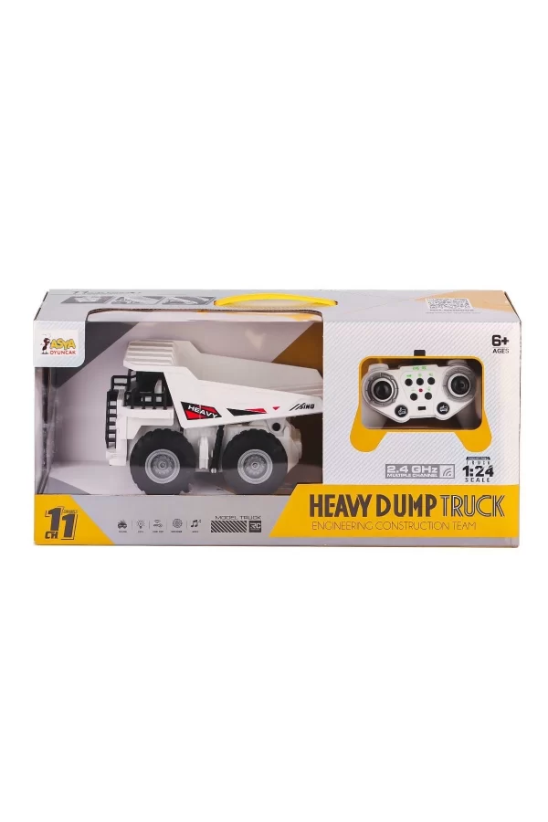 A8196-Qh9008 Kumandalı Ağır Döküm Kamyon 1:24  -asya Oyuncak