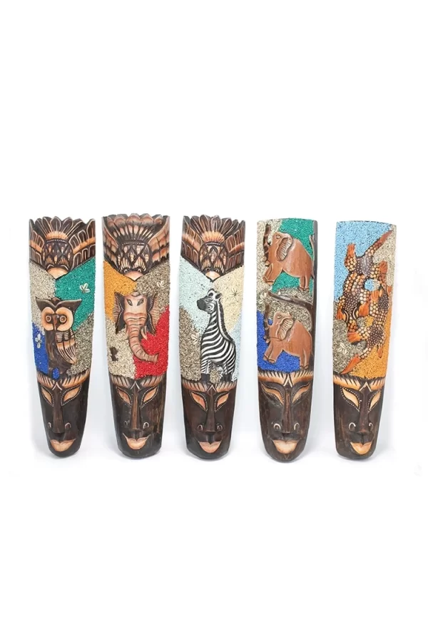 Ahşap Dua Asmalı Kumlu Mask 50 Cm 3galıleo-9