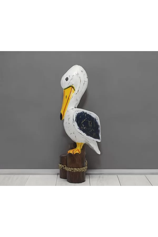 Ahşap Pelikan 50 Cm