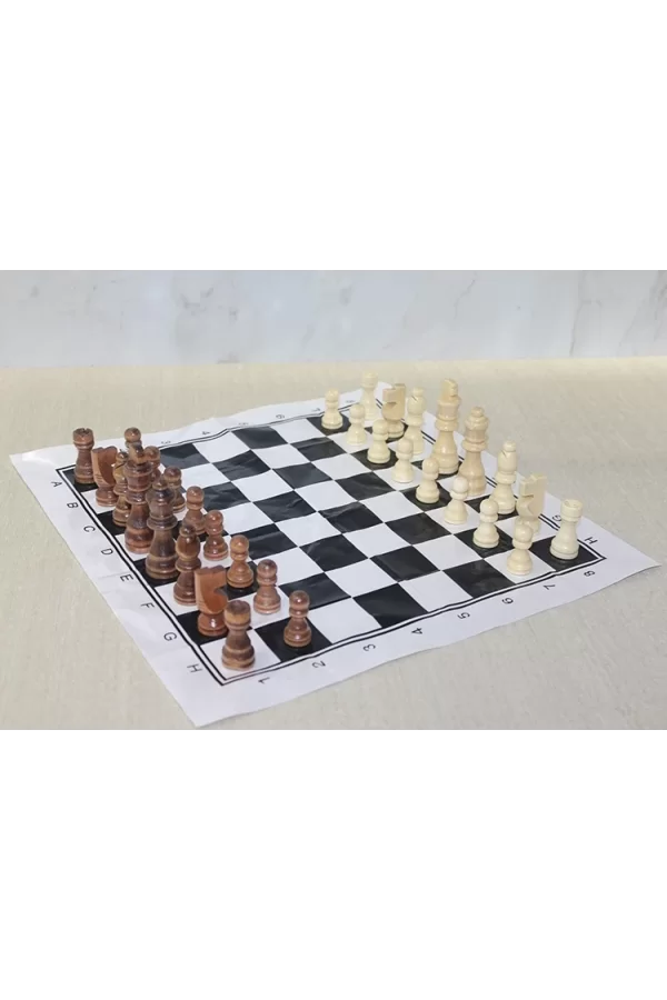 Ahşap Satranç Taşı 10 Cm Alk4017