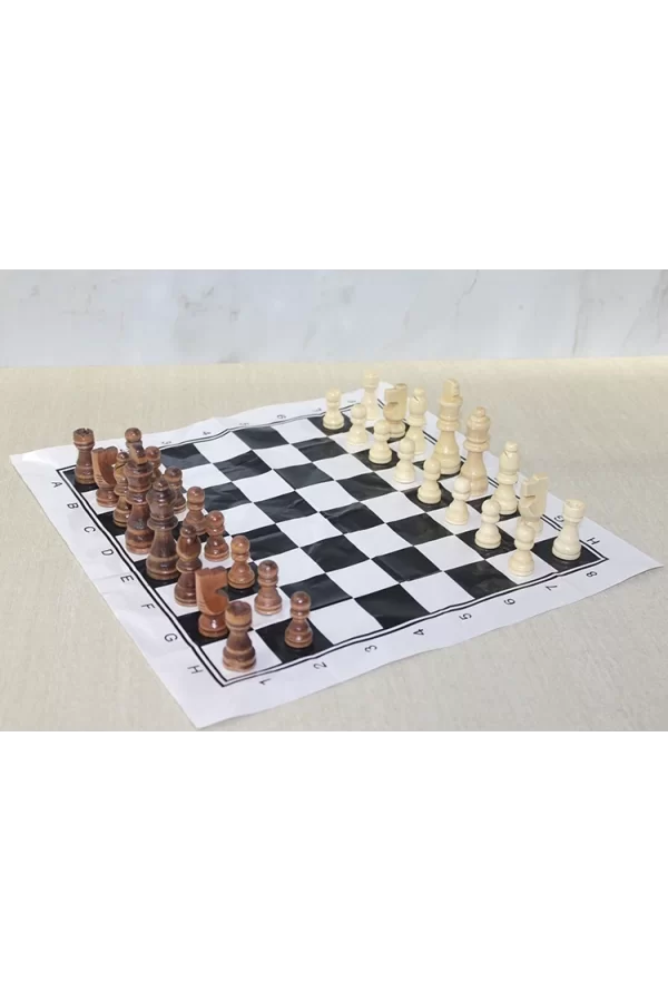 Ahşap Satranç Taşı 8 Cm Alk4018