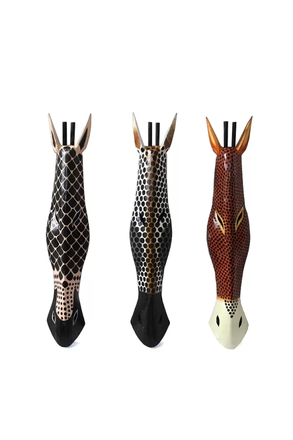Ahşap Zebra Mask 1 Metre.