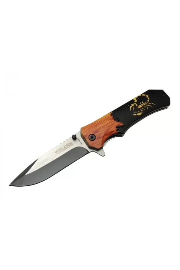Akrepli Çakı 21,5 Cm Yarı Otomatik , Kemerlikli