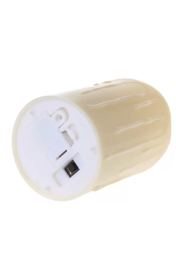 Alevli Led Mum Hareketli Alev Görünümlü Dekoratif Mum - 3lü Set (orta Boy)