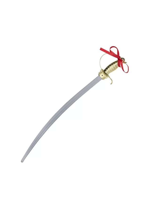 Altın Renk Kabzalı Zararsız Oyuncak Şövalye Kılıcı – 68 Cm (plastik)