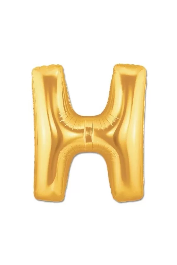 Altın Sarısı Folyo Harf Balon 1 Metre