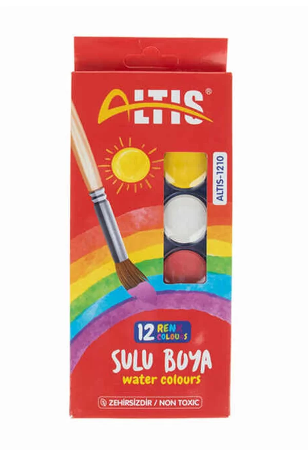 Altis Sulu Boya Büyük Boy 12li