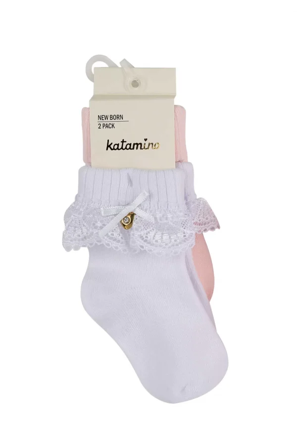 Luz&Pos Amy 2li Aks. Bebek Soket  Asorti