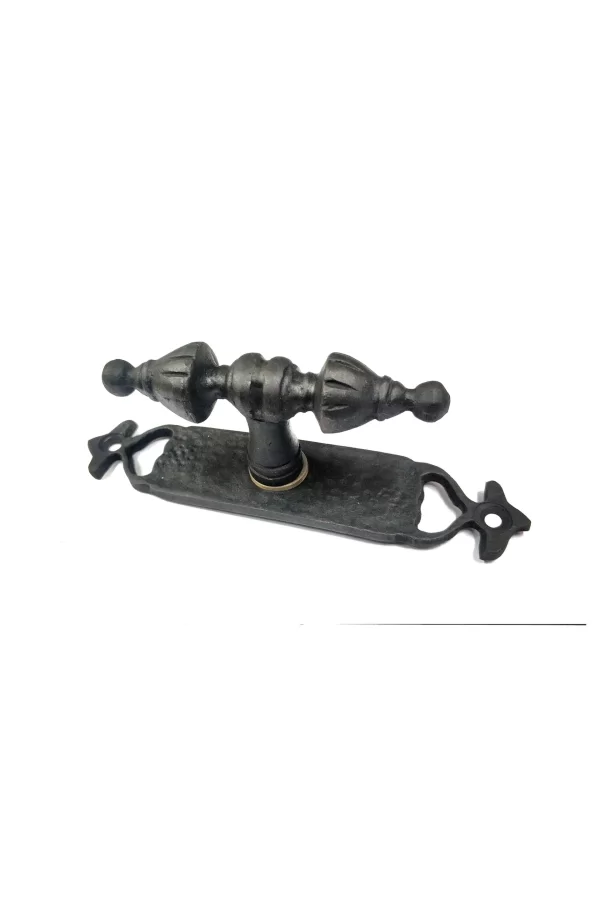 Antika Tarz Dekoratif Pirinç Burma Pencere Kolu - 152x32 Mm, Oksit