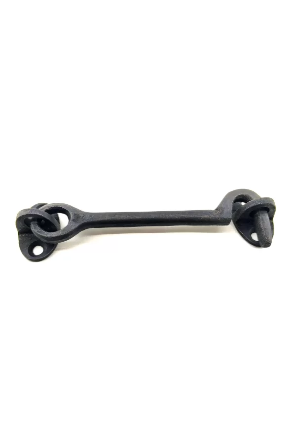 Antika Tarz Dekoratif Pirinç  Çengeli - 13cm, Oksit