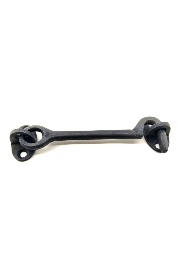 Antika Tarz Dekoratif Pirinç  Çengeli - 13cm, Oksit