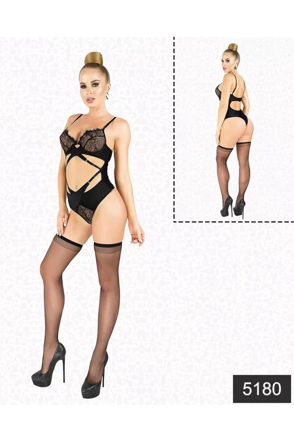 Dantelli Balenli Özel Body