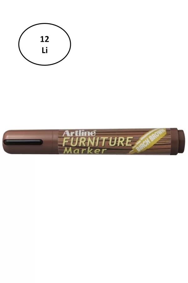 Artlıne Ahşap Markör Bırch Brown (Huş) Ek-95-12li