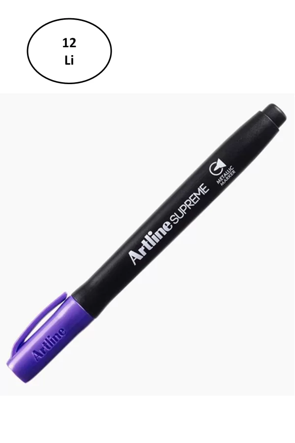 Artline Supreme Permament Markör 1.0 Mm Mor 12li