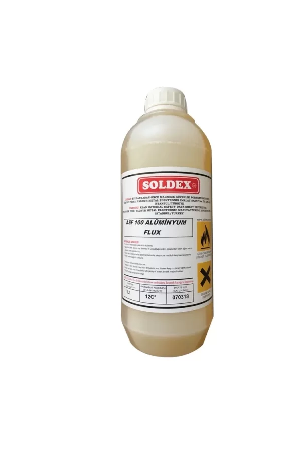 Asf-100 Alüminyum Flux Lehim Suyu - 1 Litre