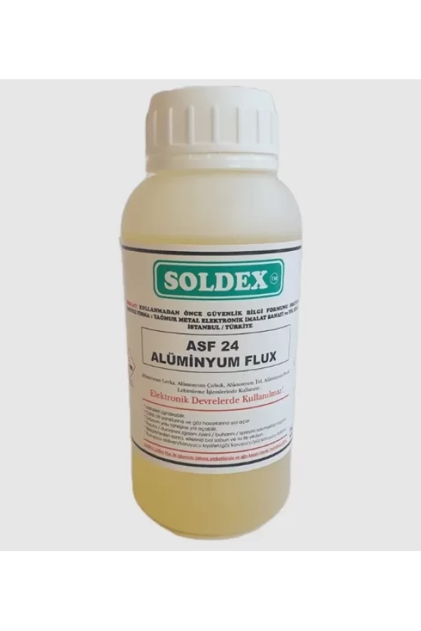 Asf-24 Alüminyum Flux Lehim Suyu - 250 Ml