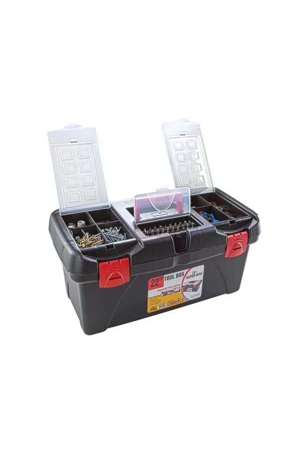Asr-2048 22 İnç Takım Çantası - Plastik Kilitli