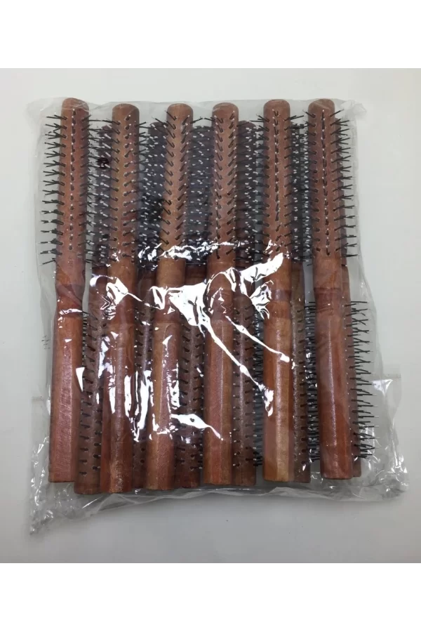 Astra Rd-557 Koyu Ahşap Renk Saç Fırçası Tarak
