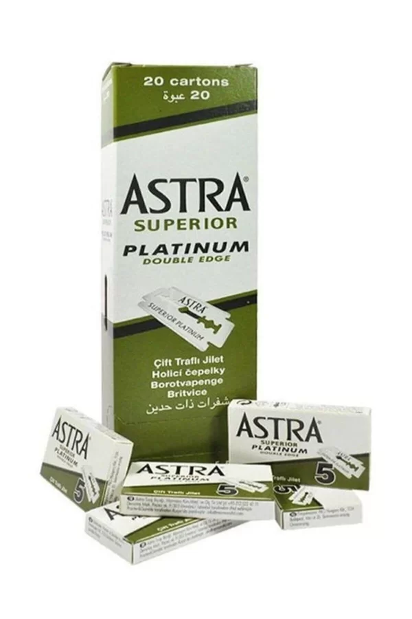 Astra Tıraş Bıçağı Yeşil Jilet 20li Paket