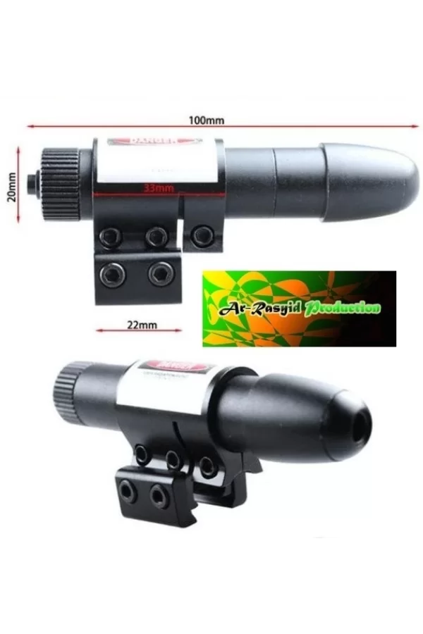 Avcılar İçin  Ayarlanabilir Taktik Kırmızı Lazer Sight