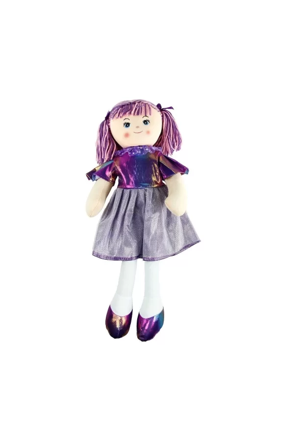 Ay950c Parlak Elbiseli Bez Bebek 50 Cm -vardem