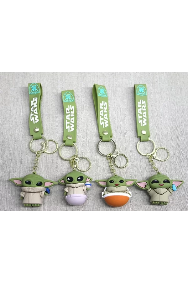 Baby Yoda Silikon Anahtarlık Alk4268