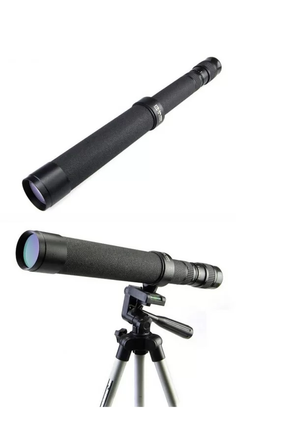 Baigish Zt824x40 Rus Model  Zoomlu ,deri Çantalı Tripot Bağlanan Tekli Dürbün
