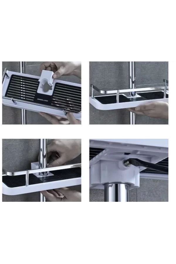 Banyo Duş Rafı Şampuanlık Sabunluk Organizer