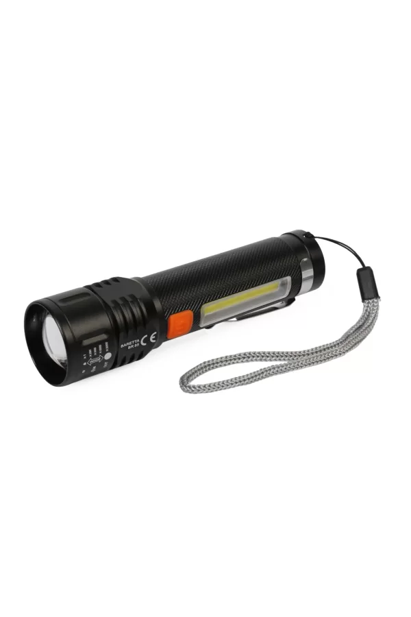 Baretta Br-85 Xhp50 Led 5 Fonksiyonlu Şarjlı El Feneri