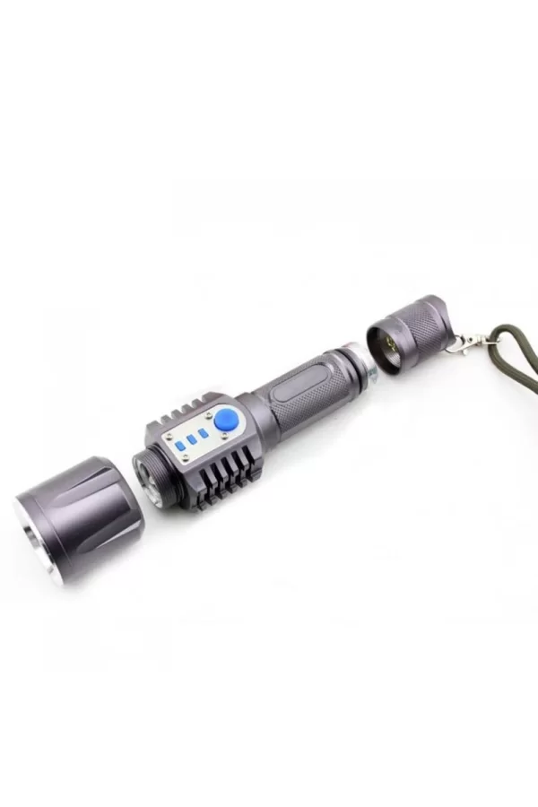 Baretta Brs18 Oto Şarjlı T6 Led 3000 Lümen El Feneri