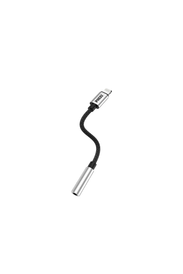 Basic Ca110 Metal Başlıklı Örgü Kablo Lightning To 3.5mm Jack Çevirici