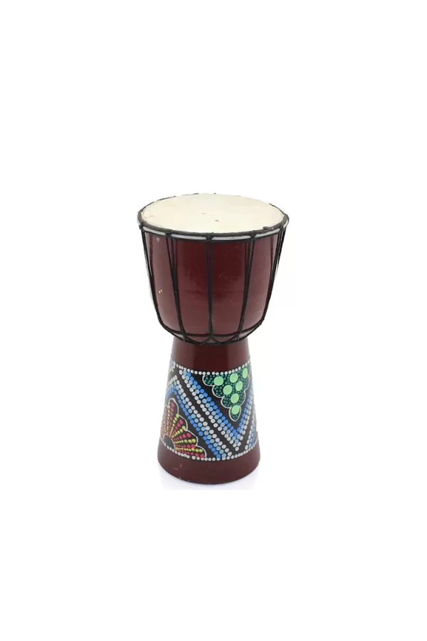 Batikli Ahşap Darbuka 25 Cm