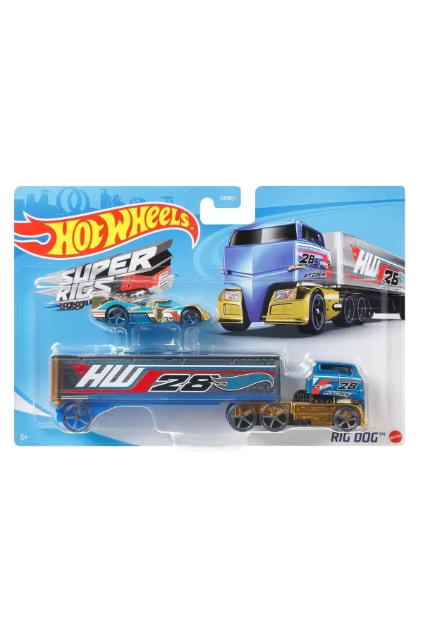 Bdw51 Hot Wheels Taşıyıcı Tırlar / Asorti Seçilemez.