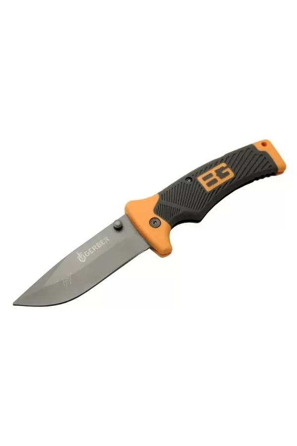 Bear Grylls 113 Turuncu Kamp Çakı 21cm - Manuel, Kemerlikli