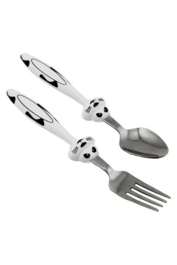 Bebek Çatal Kaşık Seti - 18 Cm