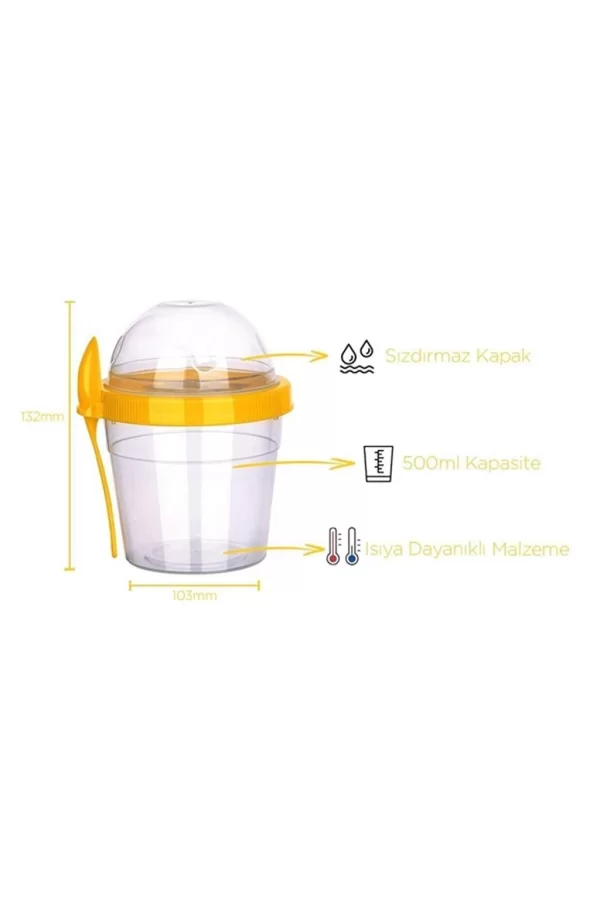 Bebek Mama Saklama Kabı 500ml
