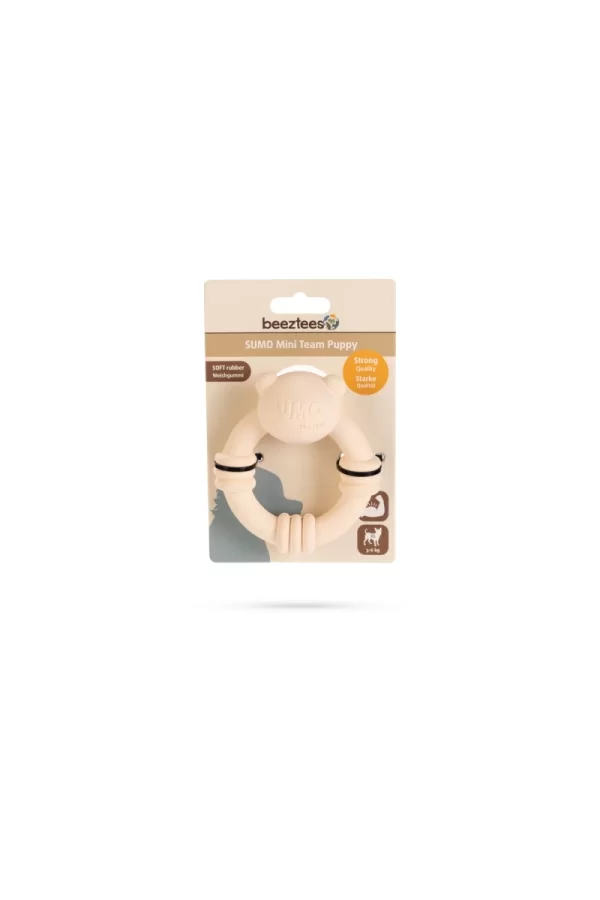 Beeztees Sumo Mını Dental Oyuncak Pembe 9,5x10,5 cm