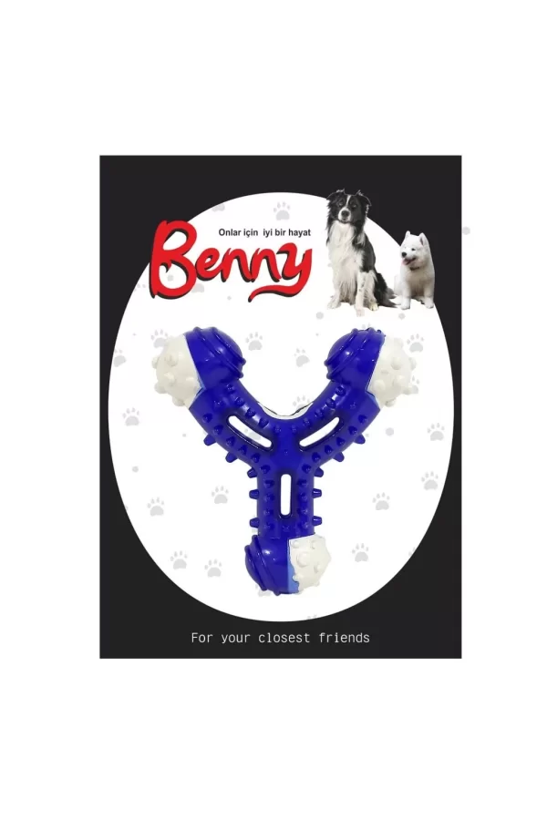 Benny Diş Kaşıma Köpek Oyuncağı Çatal 11 cm Çeşitli Renklerde