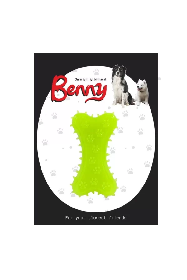 Benny Köpek Oyuncağı Kemik 5.5 x 10 cm Çeşitli Renklerde
