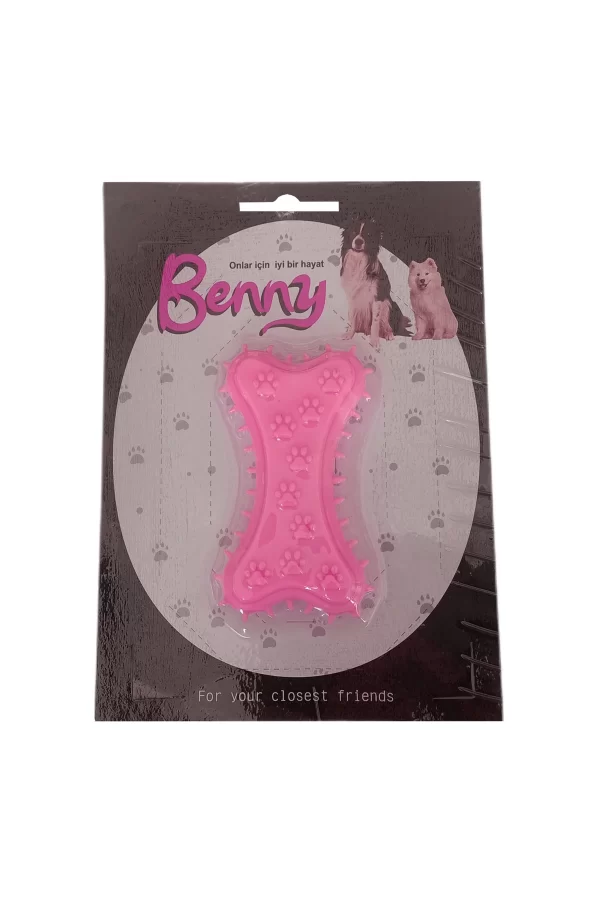 Benny Köpek Oyuncağı Kemik 5.5 x 10 cm Pembe