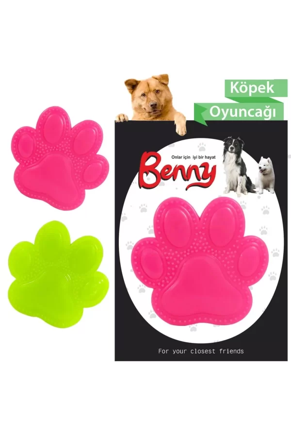 Benny Köpek Oyuncağı Pati 9,5 x 9 cm Çeşitli Renklerde